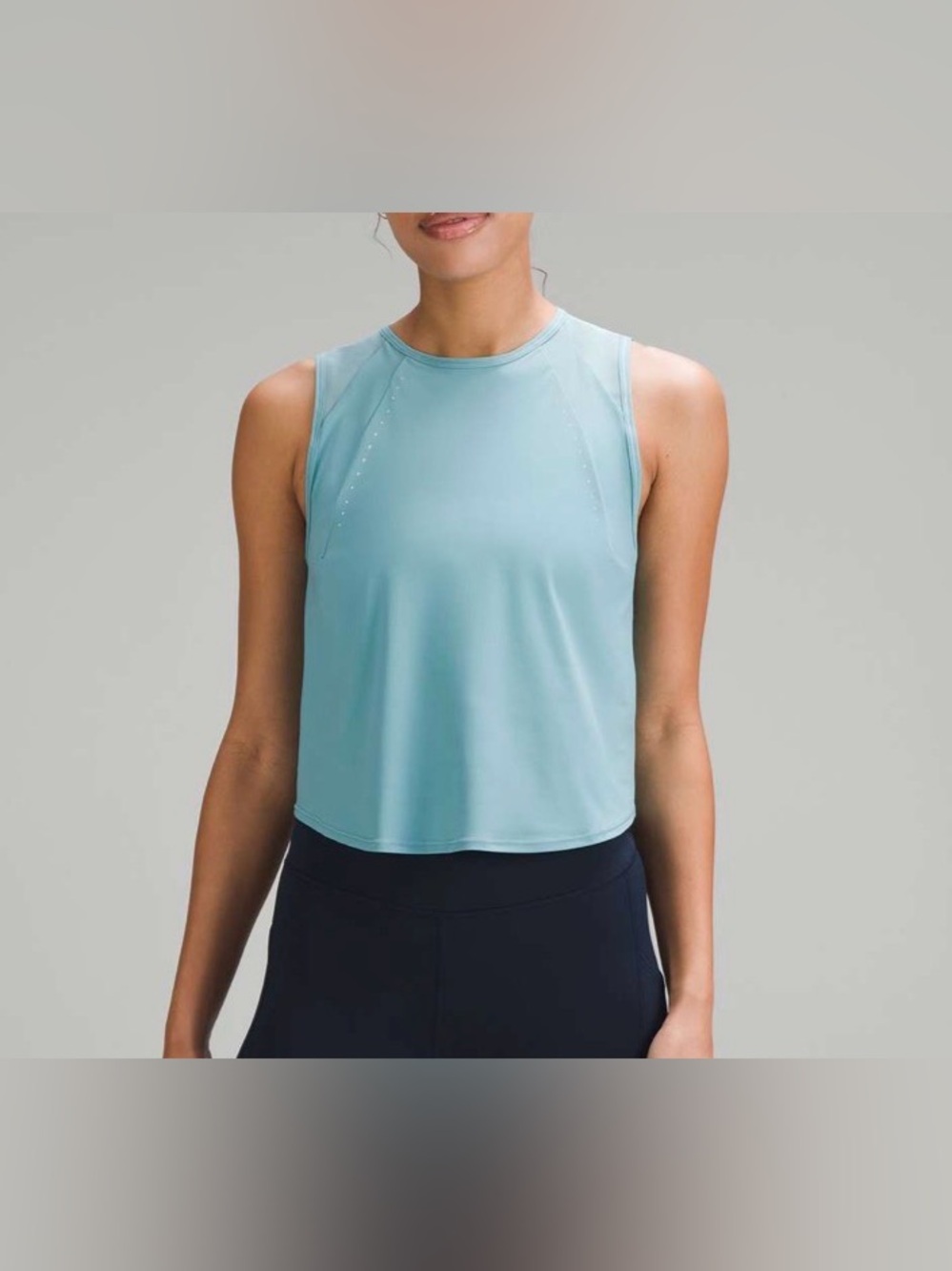 LULULEMON Sculpt Cropped Tank Top EUC